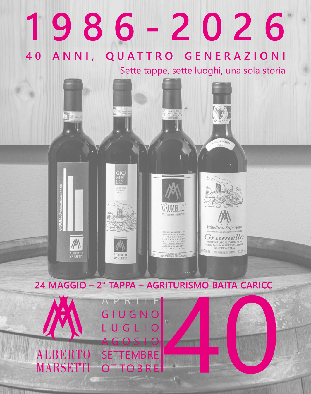 1986 - 2026 Quattro generazioni <div class="data">24/05/2026</div>